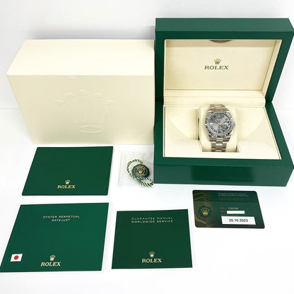 Rolex Datejust 41mm Wimbledon Dial Oyster 126334