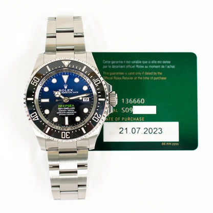 Rolex Sea-Dweller Deep Sea D-Blue Dial 136660 (2023)