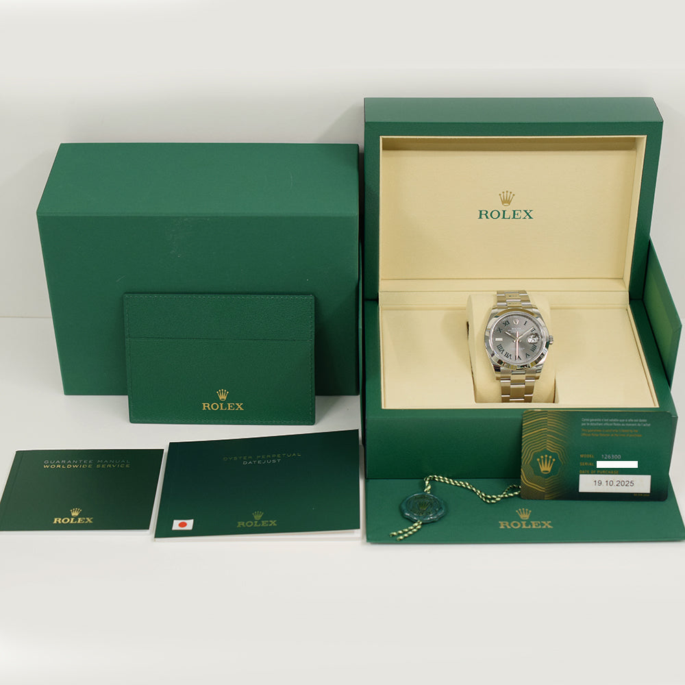Rolex Datejust 41mm Wimbledon Dial 126300 (2025)
