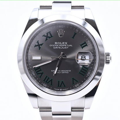 Rolex Datejust 41mm Wimbledon Dial 126300 (2025)