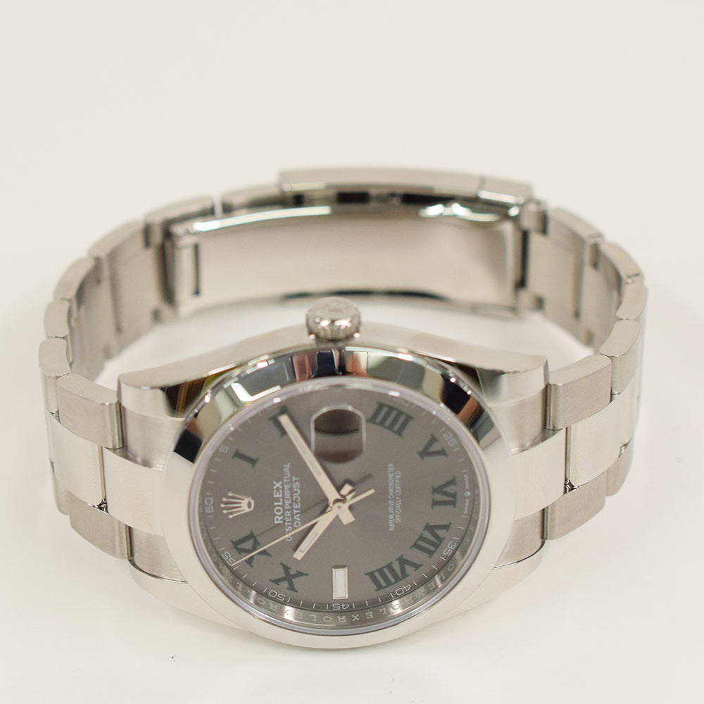 Rolex Datejust 41mm Wimbledon Dial 126300 (2025)