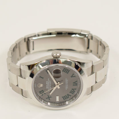 Rolex Datejust 41mm Wimbledon Dial 126300 (2025)
