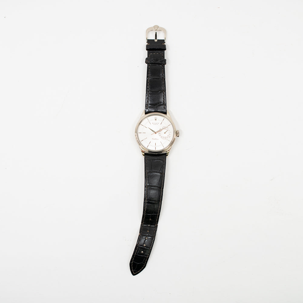 Rolex Cellini Date 39mm Silver Dial 50519 (2018)