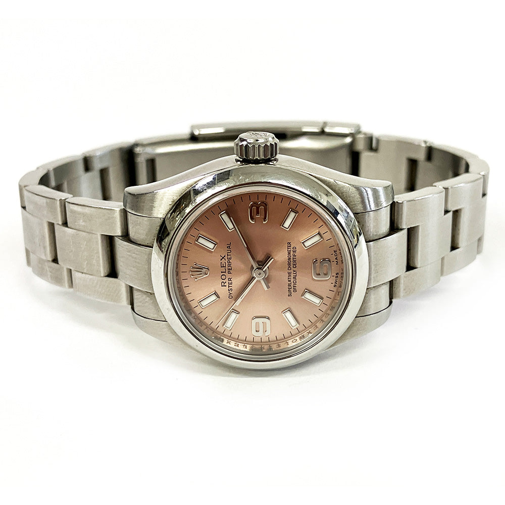 Rolex Oyster Perpetual 26mm Salmon Dial 176200