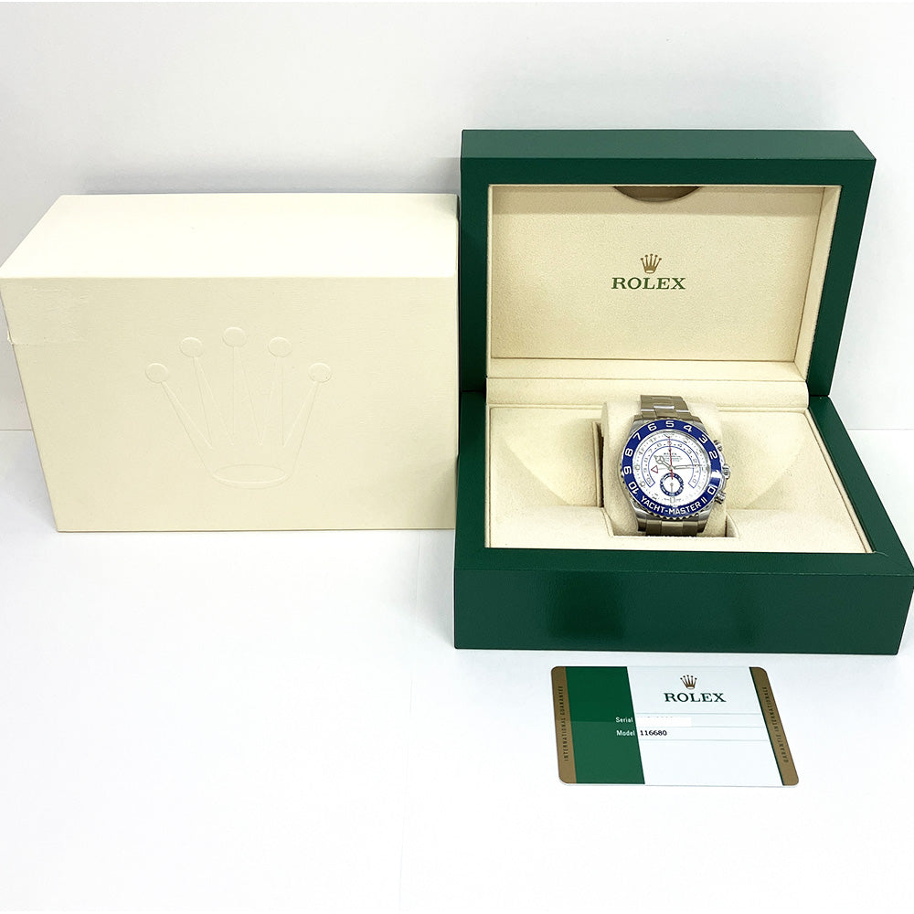 Rolex Yacht-Master II White Dial 116680