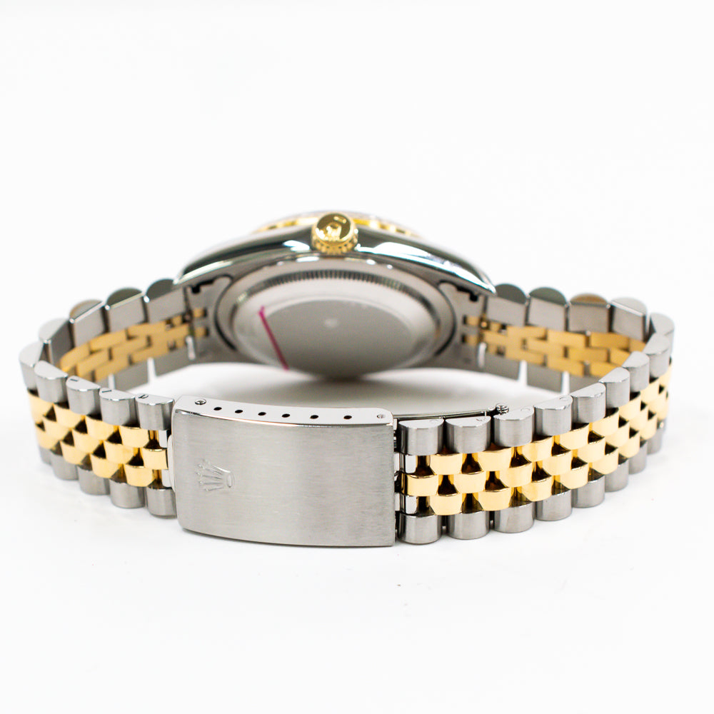 Rolex Datejust 36mm Champagne Diamond 16233G (1997)