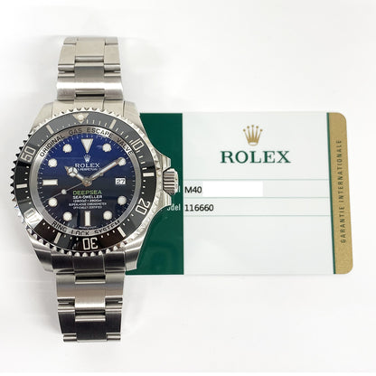 Rolex Sea Dweller Deep Sea 44mm D-Blue Dial 116660