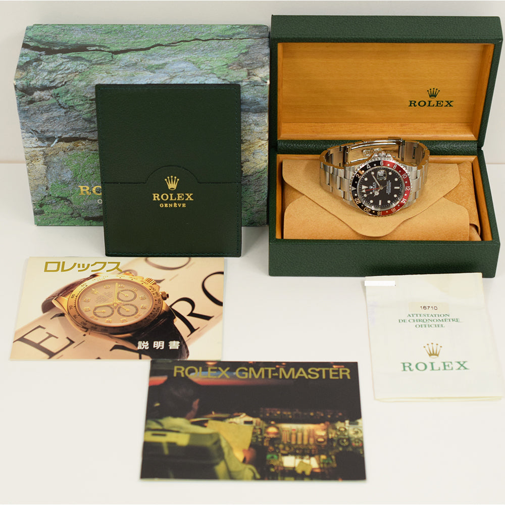 Rolex GMT-Master II Coke Dial 16710 (2000)