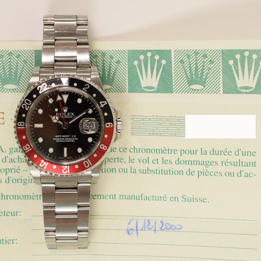 Rolex GMT-Master II Coke Dial 16710 (2000)