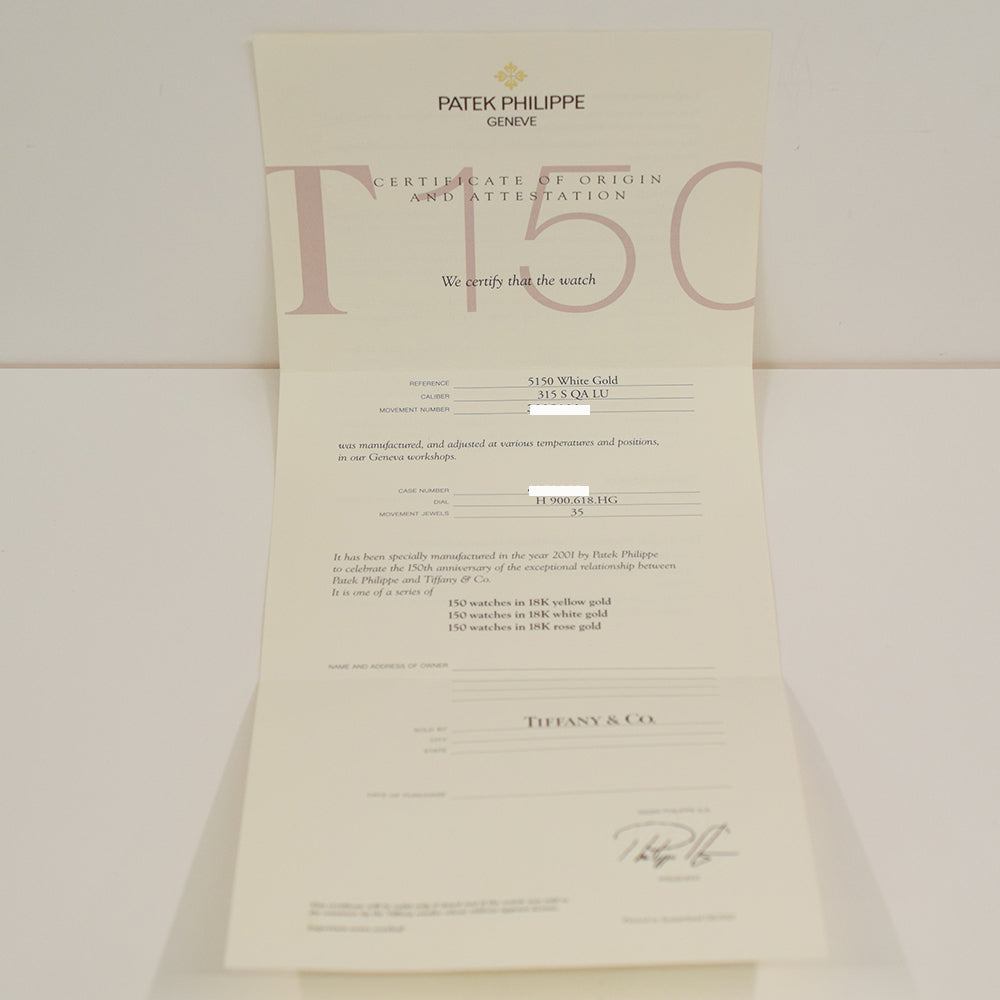 Patek Philippe 5150G-T-150