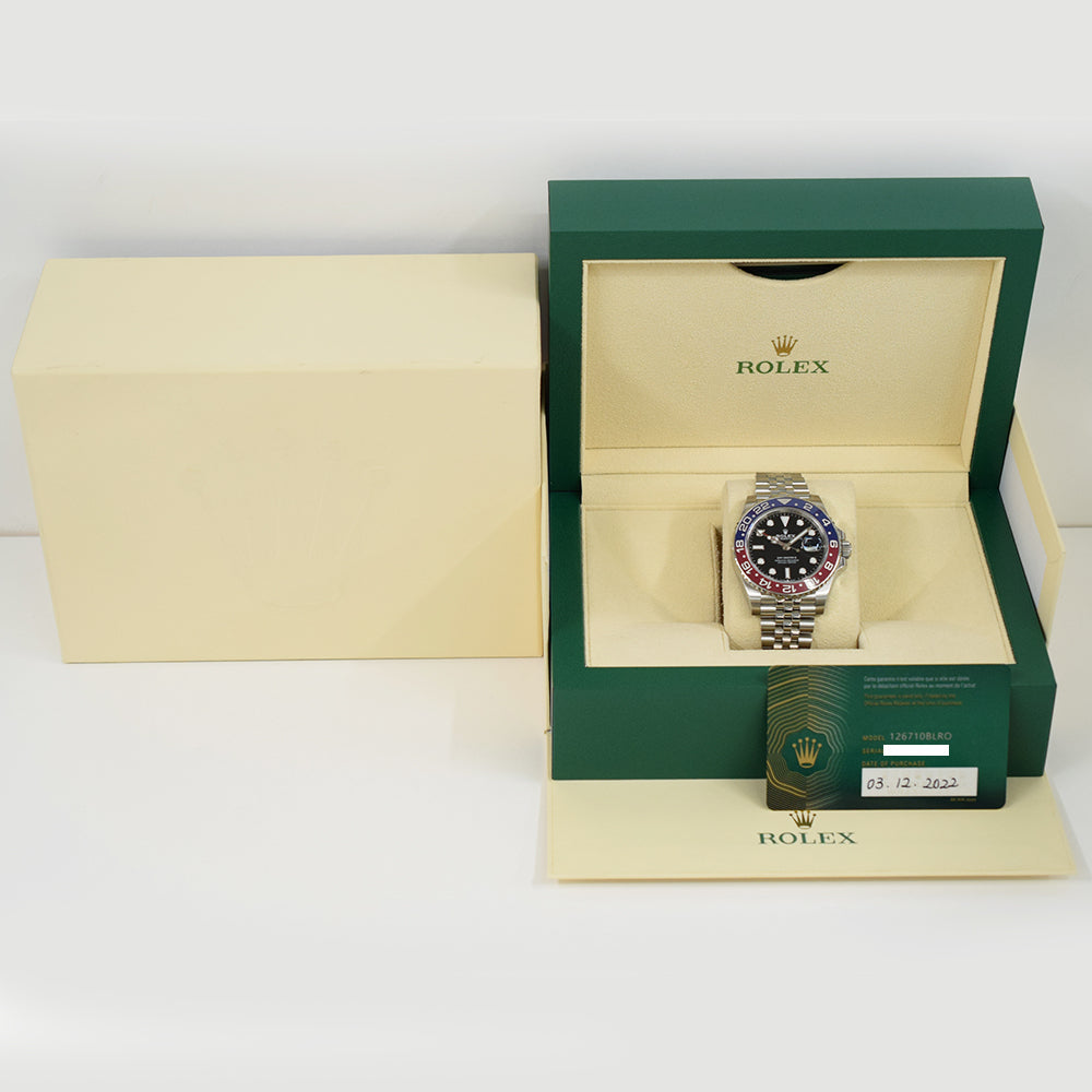Rolex GMT-Master II "Pepsi" Dial 126710BLRO (2022)