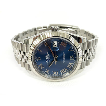 Rolex Datejust 41mm Blue Dial Jubilee 126334