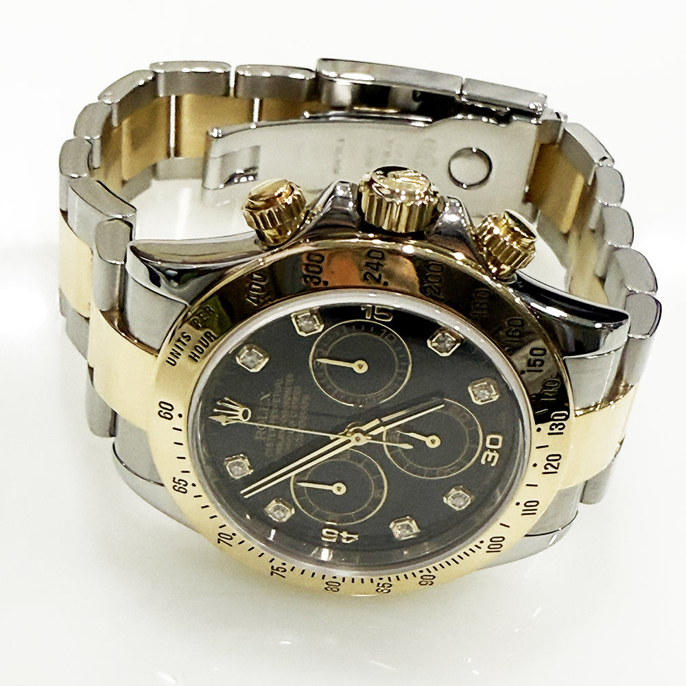 Rolex Daytona Black Diamond Dial 116523G