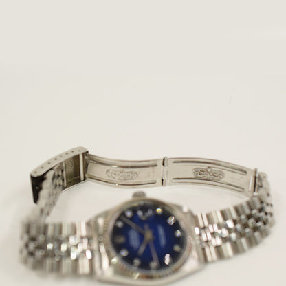 Rolex Datejust 36mm Blue Ombre Diamond Dial 16014G