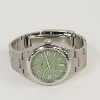 Rolex Oyster Perpetual 41mm Pistachio Dial 134300 (2025)