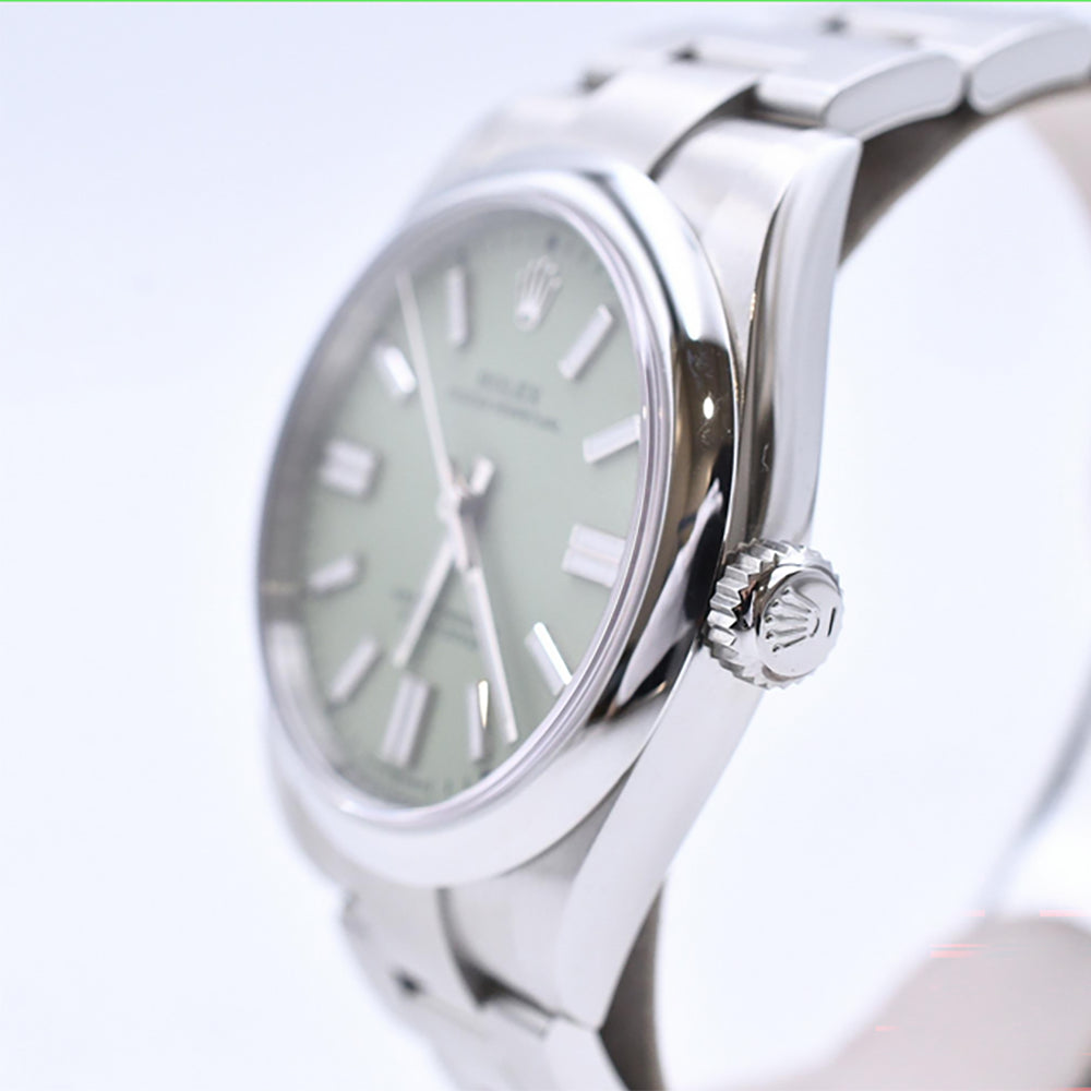 Rolex Oyster Perpetual 41mm Pistachio Dial 134300 (2025)