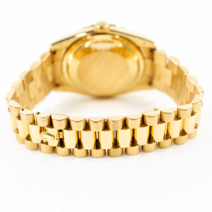 Rolex Day-Date 36mm Champagne Jubilee Diamond Dial 118238NCA