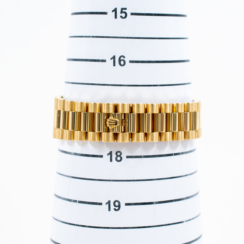 Rolex Day-Date 36mm Champagne Jubilee Diamond Dial 118238NCA