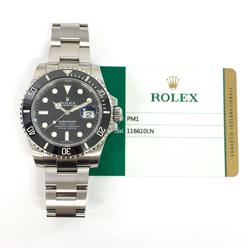 Rolex Submariner Date Black Dial 116610LN