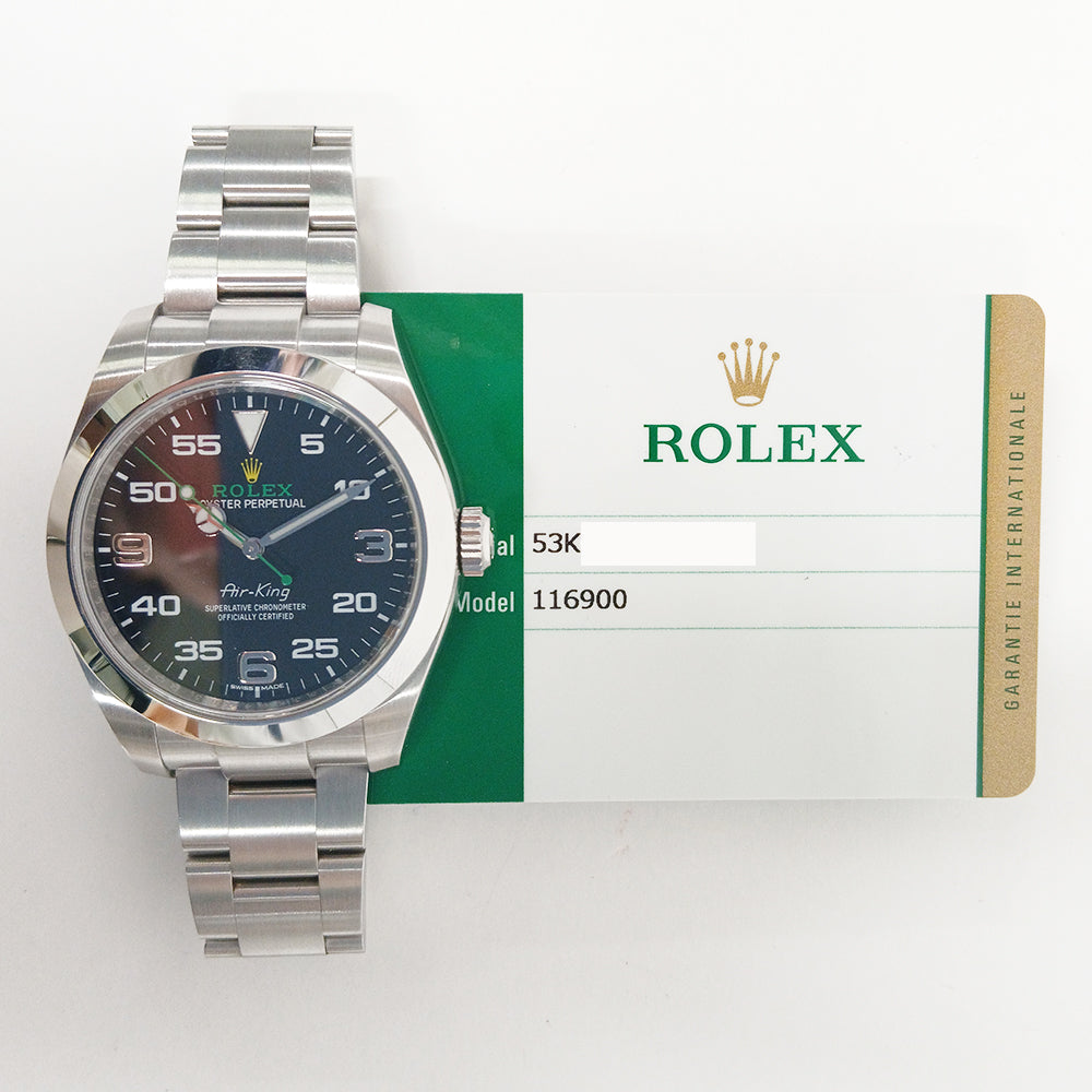 Rolex Air-King 40mm Black Dial 116900 (2016)