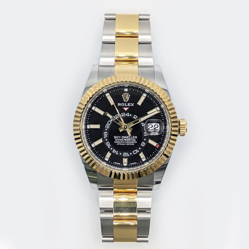 Rolex Sky-Dweller Black Dial 326933 (2021)