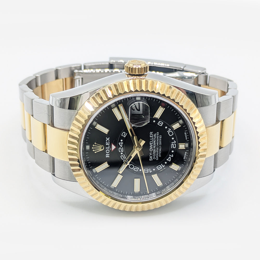 Rolex Sky-Dweller Black Dial 326933 (2021)