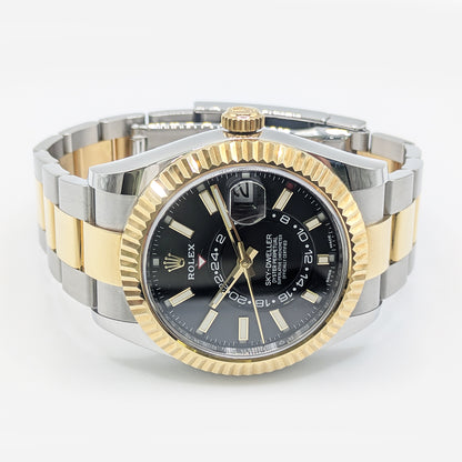 Rolex Sky-Dweller Black Dial 326933 (2021)