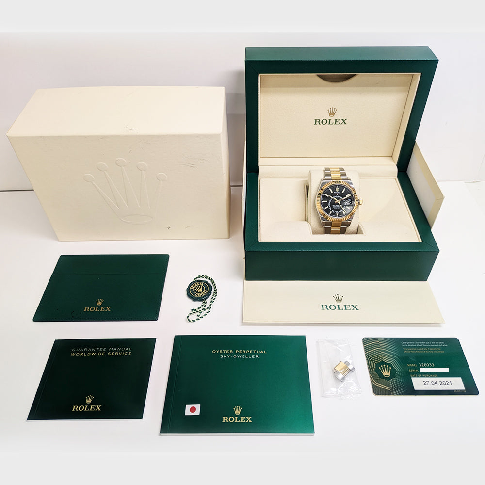 Rolex Sky-Dweller Black Dial 326933 (2021)