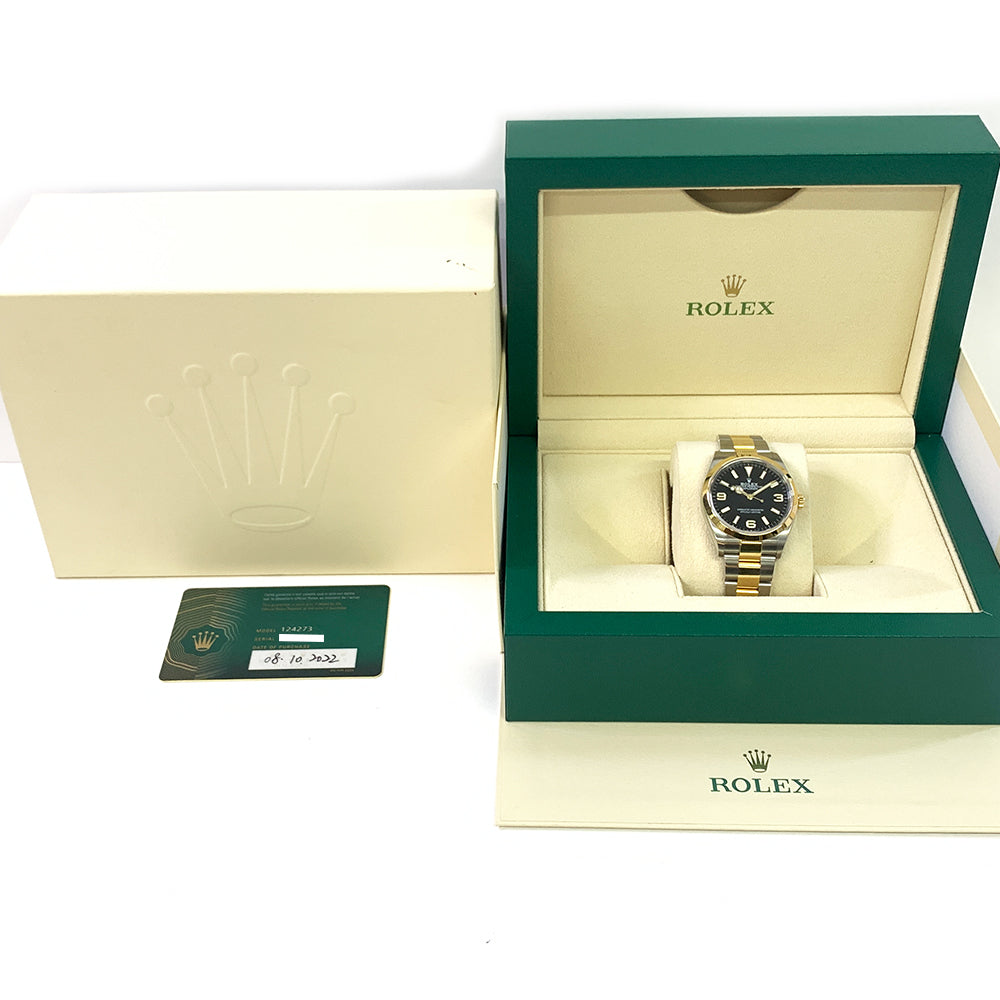 Rolex Explorer Black Dial 36mm 124273