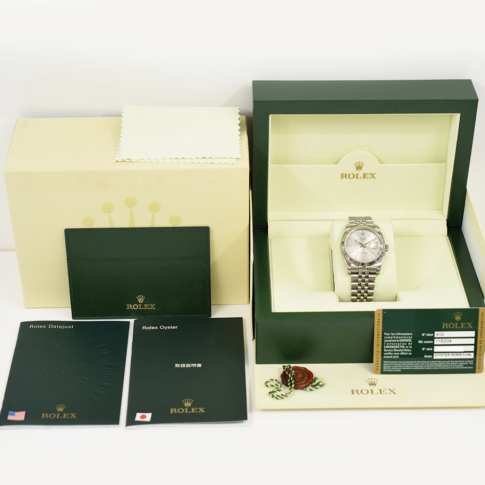 Rolex Datejust 36mm Silver Dial 116234 (2013)