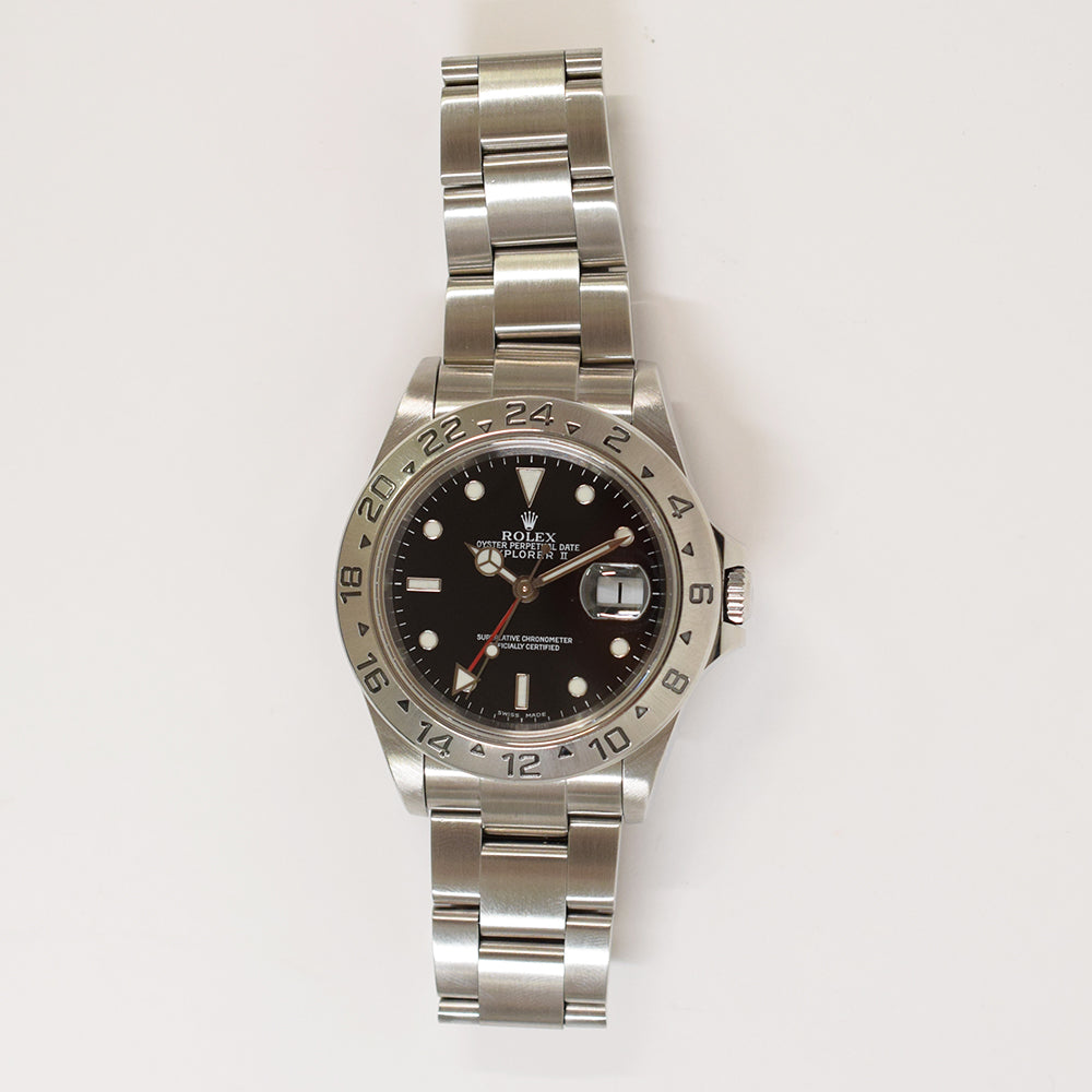 Rolex Explorer II 40mm Black Dial 16570 (2014)