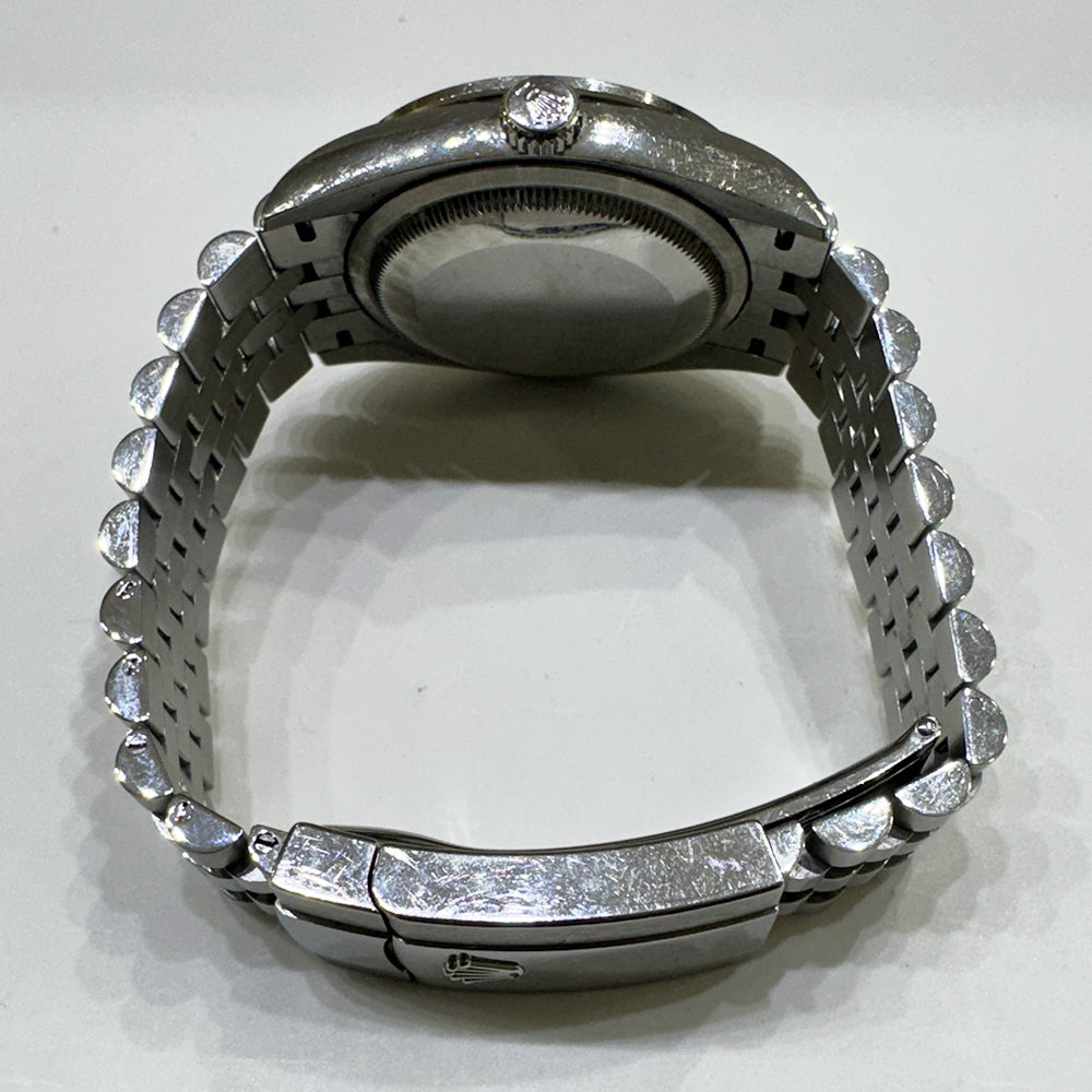 Rolex Datejust 36mm Silver "VI"&"IX" Diamond Dial 126284RBR (2021)