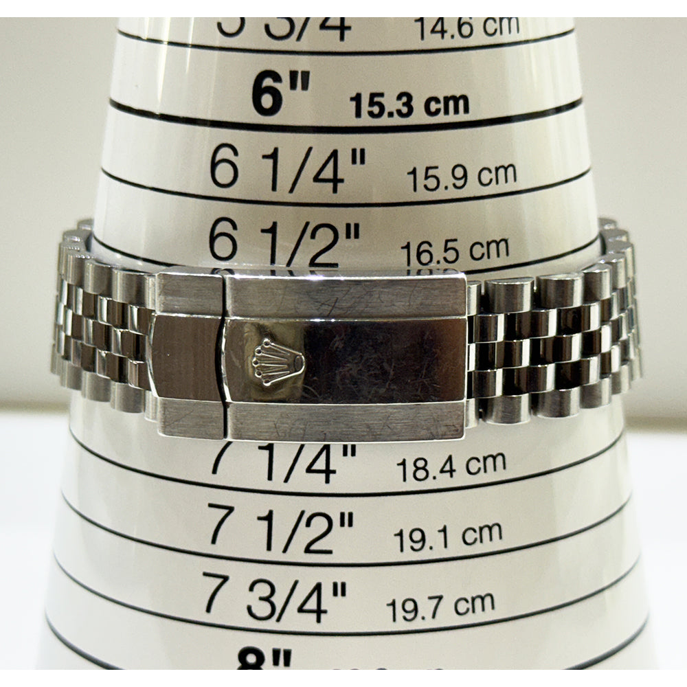 Rolex Datejust 36mm Silver "VI"&"IX" Diamond Dial 126284RBR (2021)