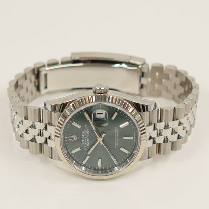 Rolex Datejust 36mm Mint Green Dial 126234 (2023)