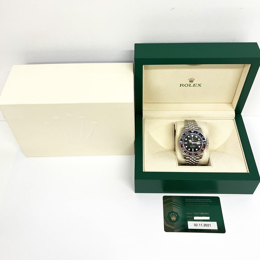 Rolex GMT-Master II  Pepsi Dial 126710BLRO