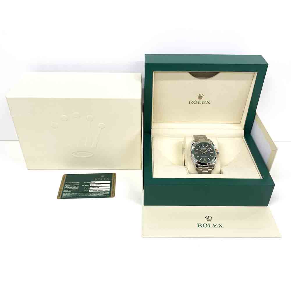 Rolex Milgauss Black Dial 116400GV