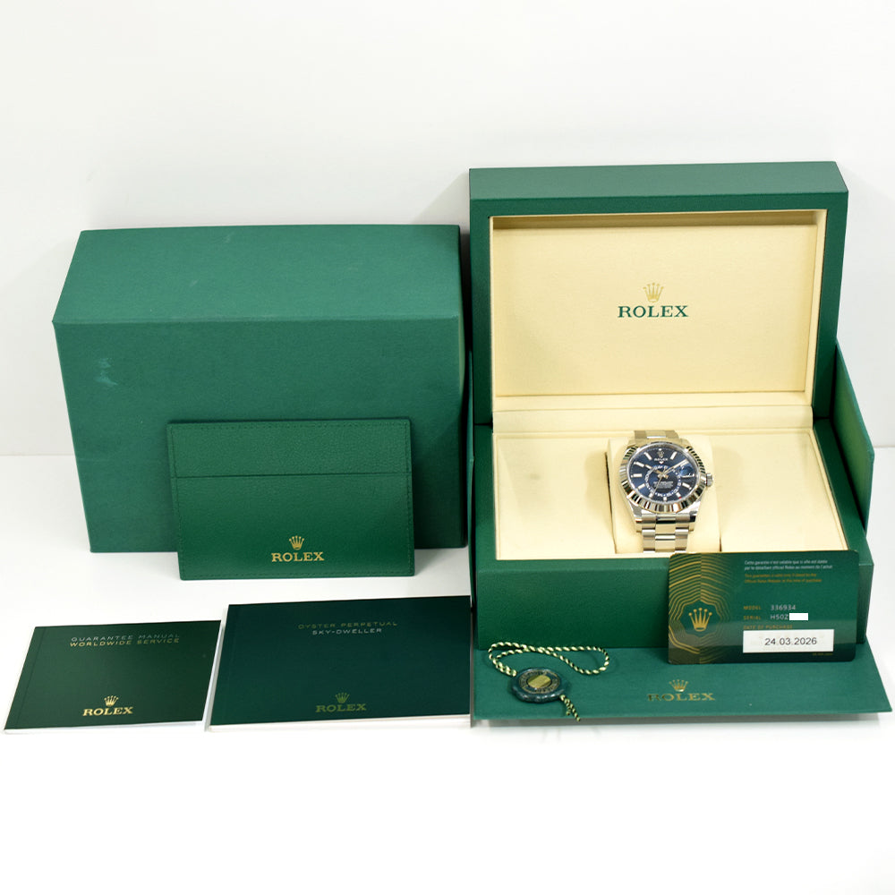 Rolex Sky-Dweller Blue Dial 336934 (2026)