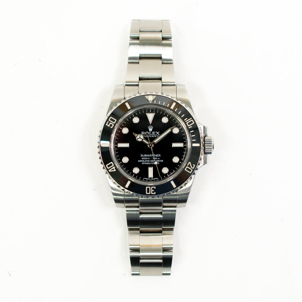 Rolex Submariner No Date 40mm Black Dial 114060 (2013)