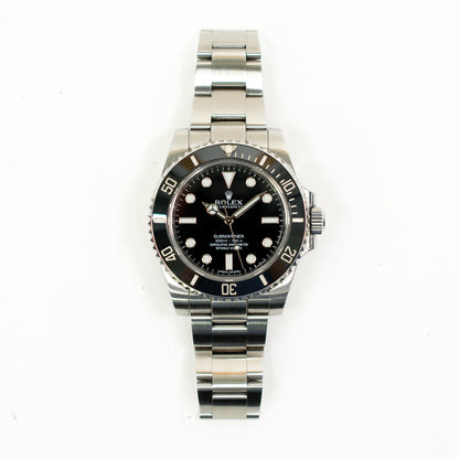 Rolex Submariner No Date 40mm Black Dial 114060 (2013)