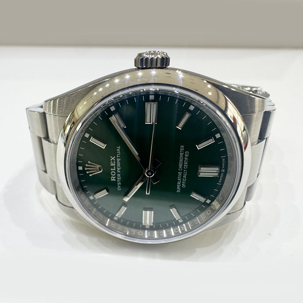 Rolex Oyster Perpetual 36mm Green Dial 126000 (2023)