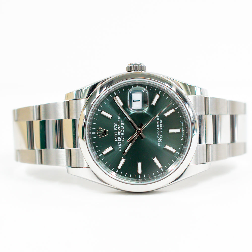 Rolex Datejust 36mm Green Dial 126200 (2024)