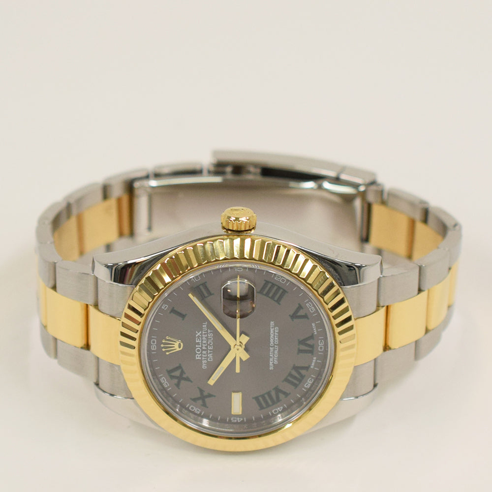 Rolex Datejust II 41mm Wimbledon Dial 116333 (2014)