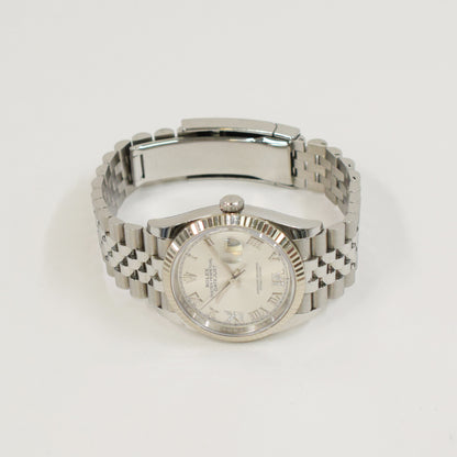 Rolex Datejust 36mm Silver "VI&IX" Diamond Dial 126234 (2020)