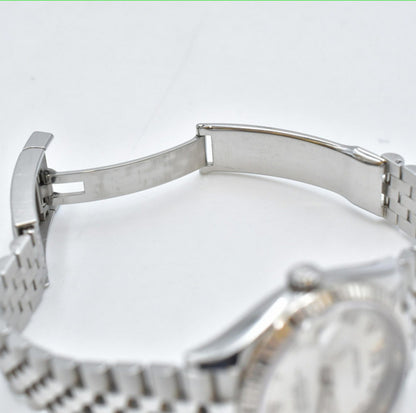 Rolex Datejust 36mm Silver "VI&IX" Diamond Dial 126234 (2020)
