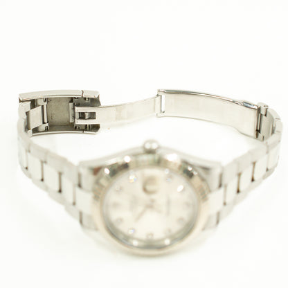Rolex Datejust II Silver Diamond Dial 116334 (2014)
