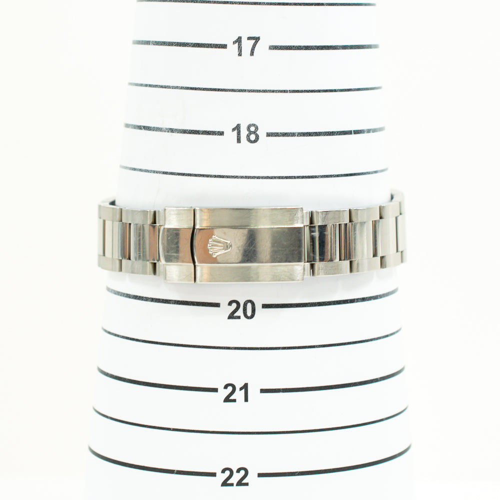 Rolex Datejust II Silver Diamond Dial 116334 (2014)