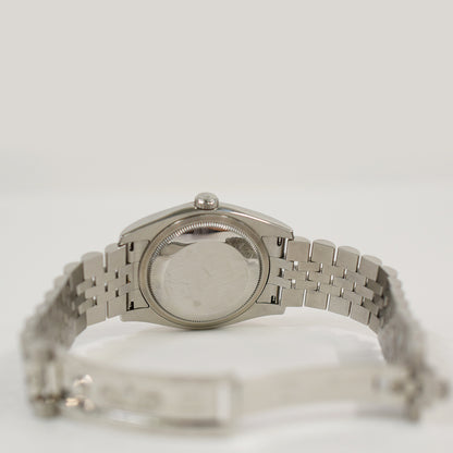 Rolex Datejust 36mm White Roman Dial 116234 (2017)