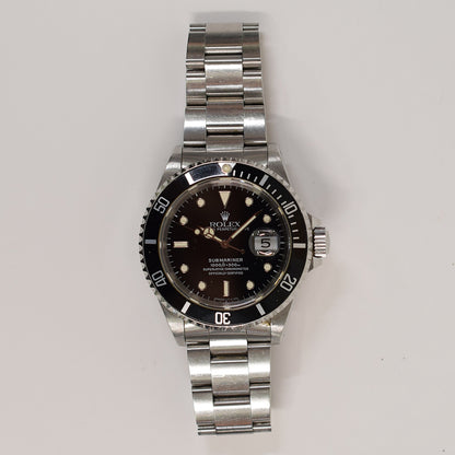 Rolex Submariner Date 41mm Black Dial 16610 (1995)
