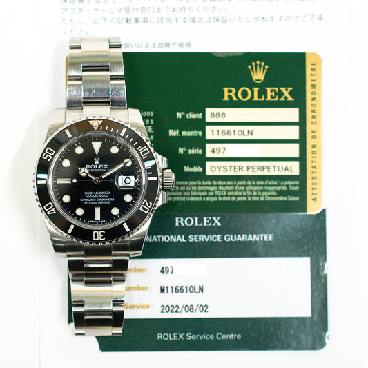 Rolex Submariner Date 40mm Black Dial 116610LN