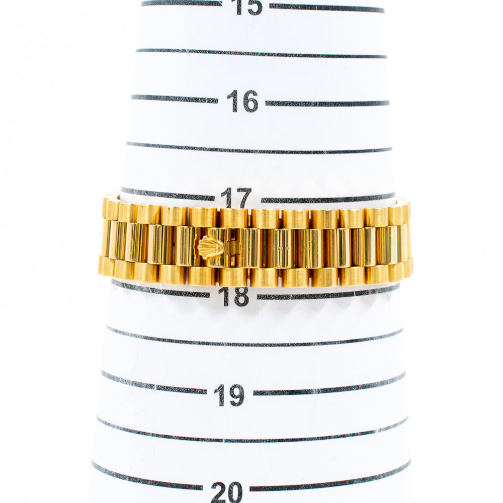 Rolex Day-Date 36mm Pave Diamond Roman Dial 118238NRZ (2013)